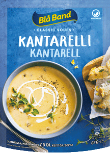 Blå Band Kantarellikeitto