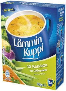 Lämmin kuppi 10 Kasvista keitto